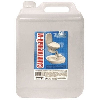 Средство чистящее для сантехники САНИТАРНЫЙ-М, 5л, СМ-81, 608422 