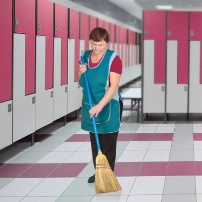 Метла сорго с черенком, LAIMA 601336