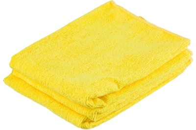 Салфетка микрофибра 40х40см 240-250г/м2 (желтая, зеленая, красная, синяя)