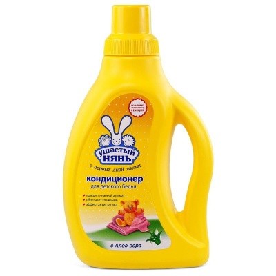 Кондиционер для детских вещей, 750мл УШАСТЫЙ НЯНЬ (алоэ вера)