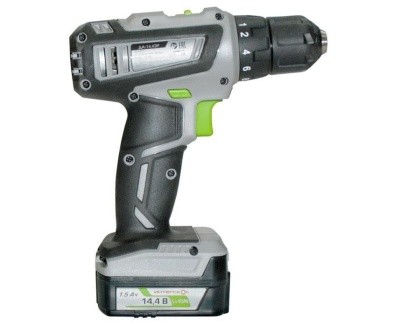 Дрель-шуруп. Интерскол ДА-14,4ЭР акк.