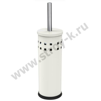 Ёрш унитаз., металл, белый, глянцевый (с подставкой) Лайма 604962 Ёрш унитаз., металл, белый, глянцевый (с подставкой) Лайма 604962