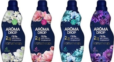 АКЦИЯ Средство-гель для стирки 2-в-1 AROMA DROP Aromatherapy, 1л