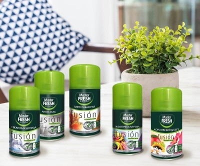 Освежитель воздуха для автом. дозатора, 250мл Master FRESH (аэрозоль сменный)