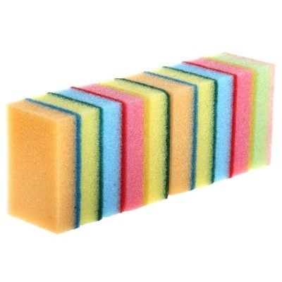 Губка для посуды MEGA (10шт/уп) WIKKY