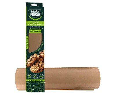 Коврик тефлон. антипригарный, 33х40см, 90мкм, Master FRESH ECO LINE