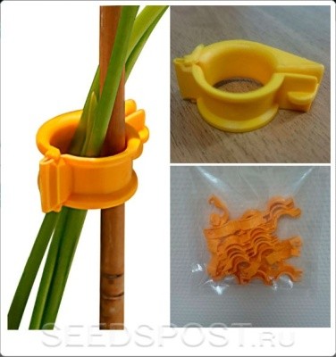 Клипса для подвязки растений "Флора" (упак. 20шт) PROTEX