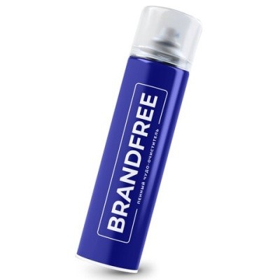Очиститель пенный, 280г BRANDFREE (аэрозоль) для пластика, стёкол и до. 701933