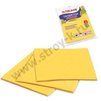 Салфетка вискоза 30х38см (3шт/уп)