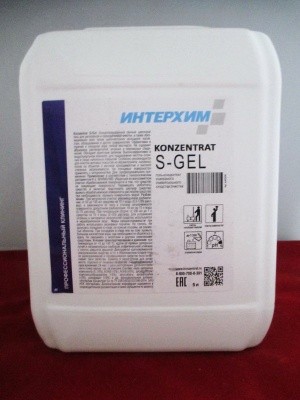Гель усиленной очистки, щелочной ИНТЕРХИМ Konzentrat S-Gel, 5л (конц. 1:200)