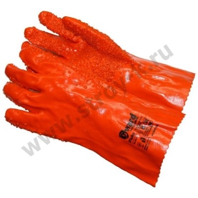 Перчатки рыбообработчика с ПВХ крошкой