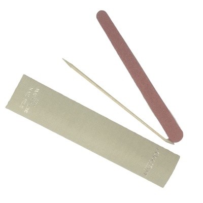 Набор для маникюра L'Occitane (1 пилка для ногтей+1деревянная палочка для кутикулы)