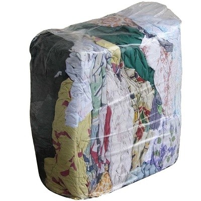 Ветошь в брикетах (цветной трикотаж - 10кг)