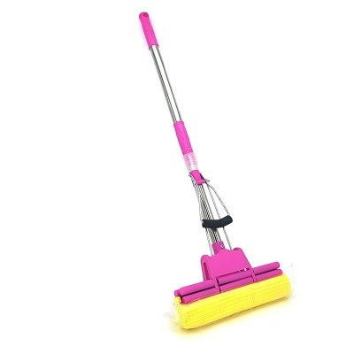 Швабра отжимная с насадкой PVA, телескоп.ручка, два ряда роликов OLS-177-13