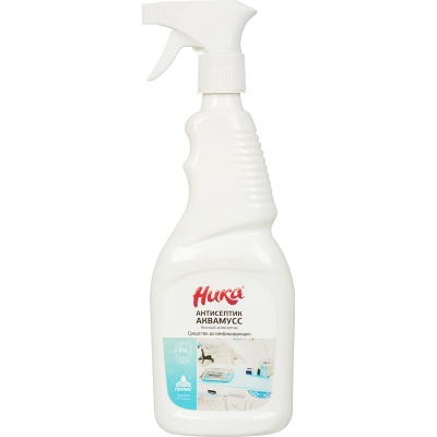 Антисептик дезинф. для рук «Ника-Антисептик Аквамусс», 750мл (триггер; на основе час)