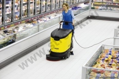 Средство для полом. машин ИНТЕРХИМ 501, 1л (нейтрал., низкопенное)