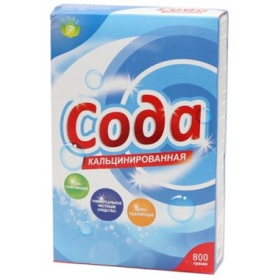 Сода кальц., 800г (коробка)