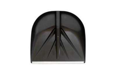 Лопата снеговая п/э "Санта", ал/накладка, б/черенка