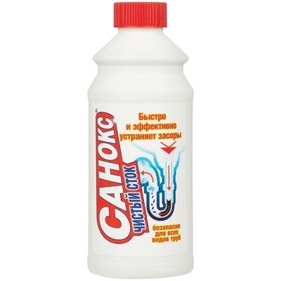 Средство для прочистки канализ.труб, 500мл САНОКС "Чистый Сток"