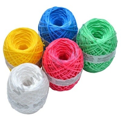 Шпагат полипропиленовый, L-100м, цвет-ассорти