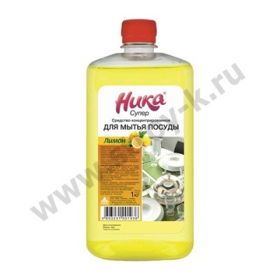 Средство моющее для посуды конц. "Ника-Супер", 1л