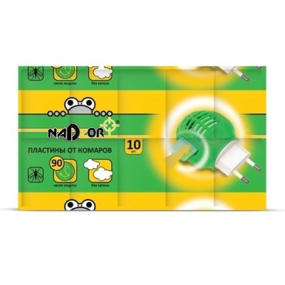 Пластины от комаров без запаха (10 шт упак) Пластины от комаров без запаха (10 шт упак)