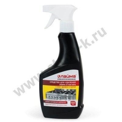Средство для чистки плит, духовок, грилей от жира, 500мл АНТИЖИР ЛАЙМА 601613