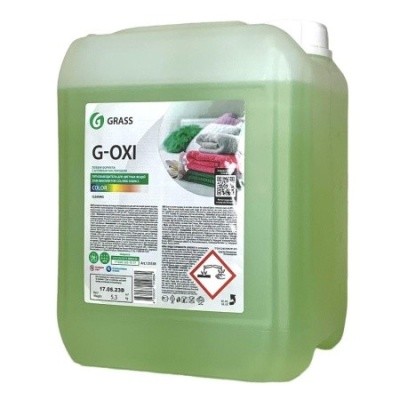 Пятновыводитель для цветных тканей G-OXI gel color, 5кг GRASS 125538 (гель, активный кислород)