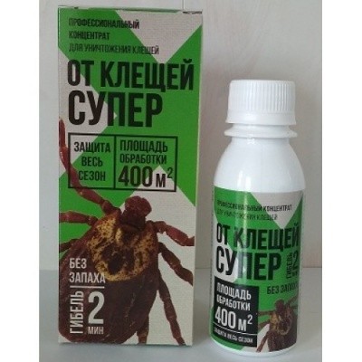 ОТ КЛЕЩЕЙ СУПЕР флакон 80мл ОТ КЛЕЩЕЙ СУПЕР флакон 80мл