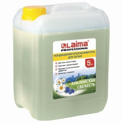 Кондиционер для белья "Альпийская свежесть", 5л LAIMA PROFESSIONAL 606374