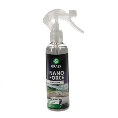 Нанопокрытие для стекла авто NanoForce спрей, 250мл GRASS