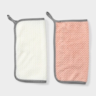 Салфетка «Уют», микрофибра, 25×25см, ДОЛЯНА 7422077 (с петелькой)