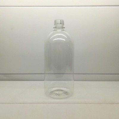 Бутылка под дозатор для жидкого мыла, 1л ("колокол", пэт)