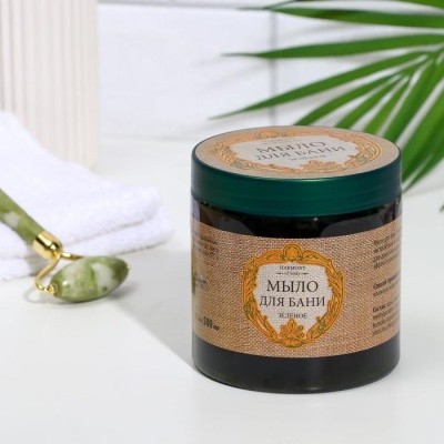 Мыло для волос и тела, густое ЗЕЛЕНОЕ, 500мл Harmony of body