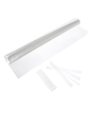 Рукав (пленка) для запекания, 3м с зажимами (клипсами)