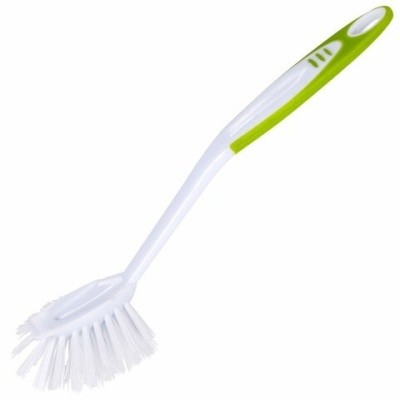 Щетка для мытья посуды ЛЮБАША, 25см, ручка с пвх покрытием, 603631