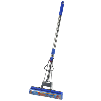 Швабра отжимная с насадкой PVA, телескоп.ручка 80-110см, один ряд роликов OLS-177-4 