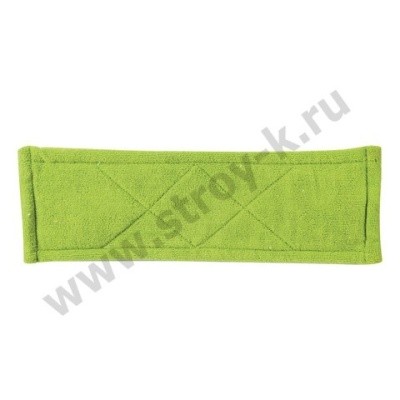 Насадка для швабры-бабочки, на липучке, 28х11 см, спонж/микрофибра ЛАЙМА 601486
