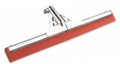 Сгон для пола 55см стальной без рукоятки, MYK501 Турция (красная двойная мягкая резина, маслобензост