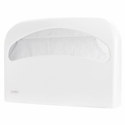 Диспенсер для покрытий на унитаз, 1/2 слож., пластик., LAIMA PROFESSIONAL ORIGINAL 605785 (белый)