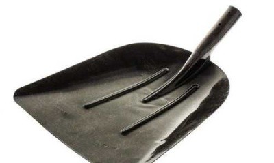 Лопата совковая (350х450х570), рельсовая сталь 