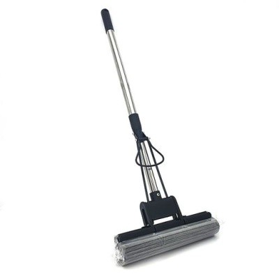 Швабра отжимная с насадкой PVA, телескоп.ручка, один ряд роликов OLS-177-11