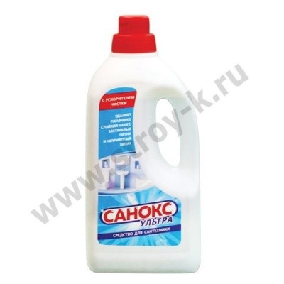 Средство для удаления ржавчины, известк. налета САНОКС "Ультра", 1100мл 