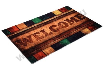 Коврик влаговпитывающий "Welcome" 500х800мм