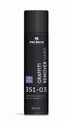 Средство-антиграффити GRAFFITI REMOVER HARD, 300мл Pro-Brite 351-03 (аэрозоль)