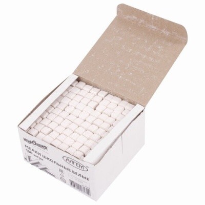 Мел белый школьный